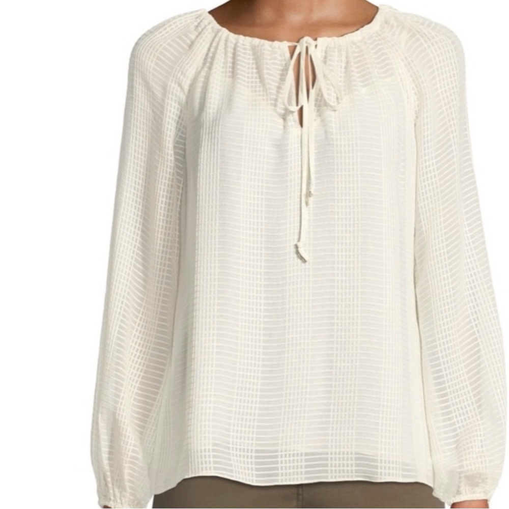 Tory Burch Natalie Silk Blouse